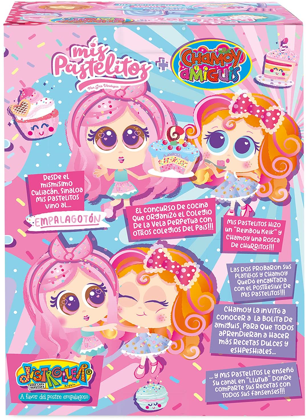 MUÑECA DISTROLLER MIS PASTELITOS NUEVA VERSION 2021