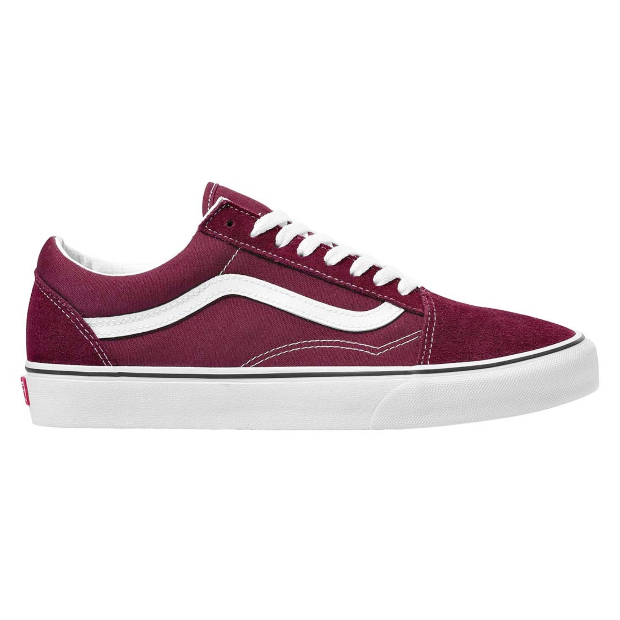 Tenis Vans Old Skool Tinto Blanco Unisex Originales 0A38G15U7