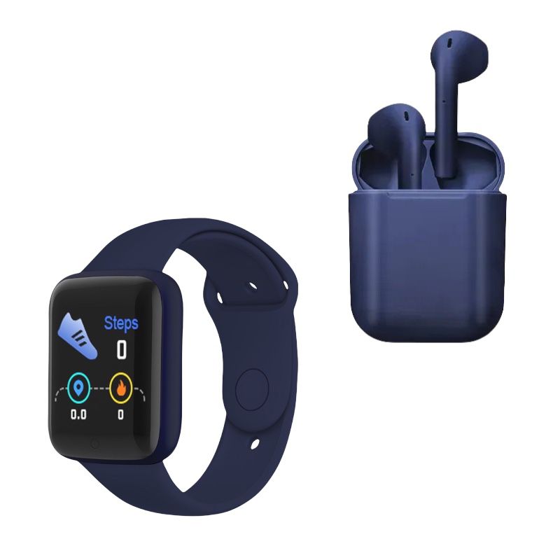 Kit Audifonos  colors + Smartwatch Reloj inteligente Gadgets & Fun Excelente Regalo 