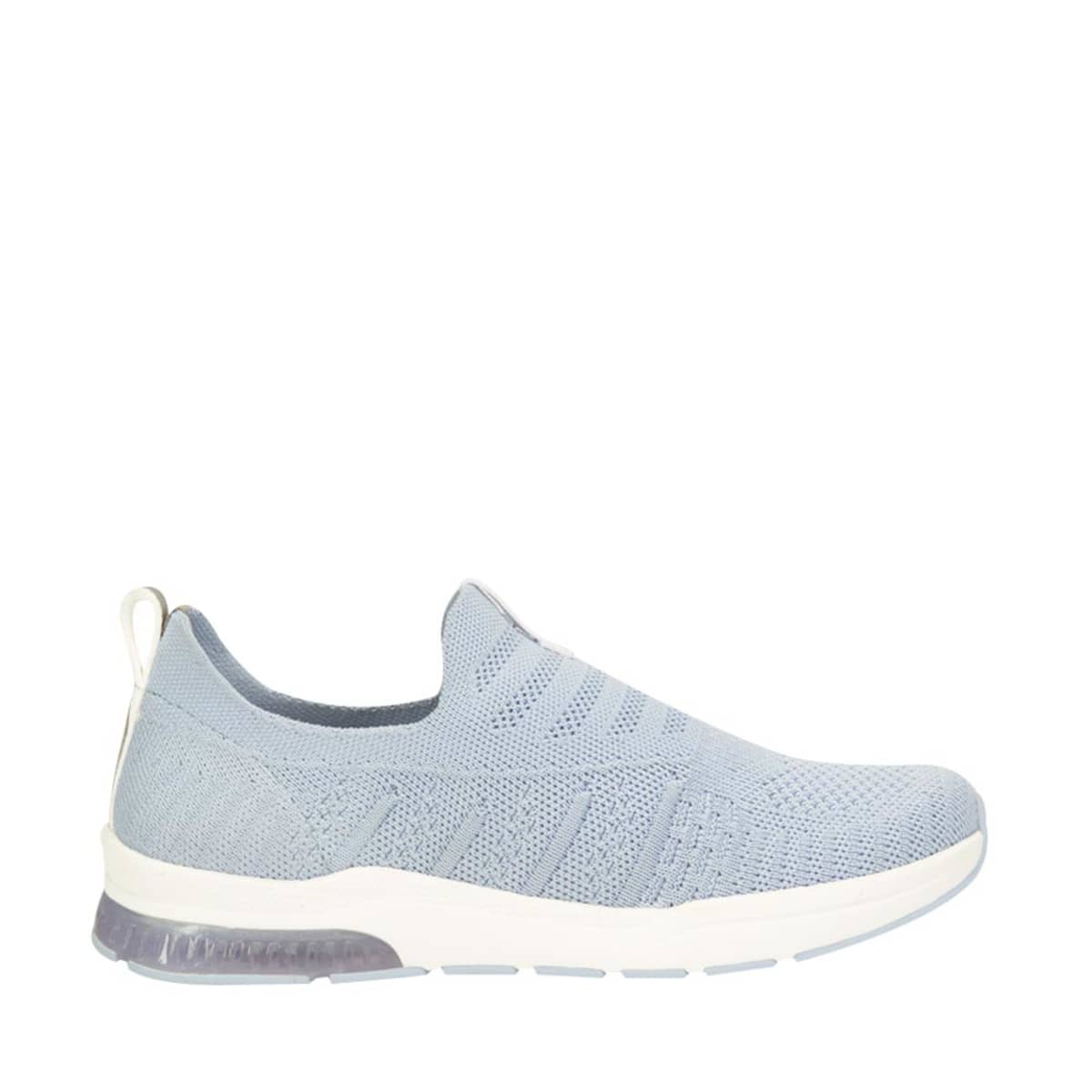 Tenis confort choclo marca Flexi, color azul cielo, ultra cómodos, mod. 1007453