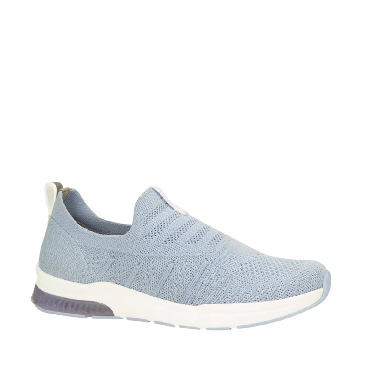 Tenis confort choclo marca Flexi, color azul cielo, ultra cómodos, mod. 1007453