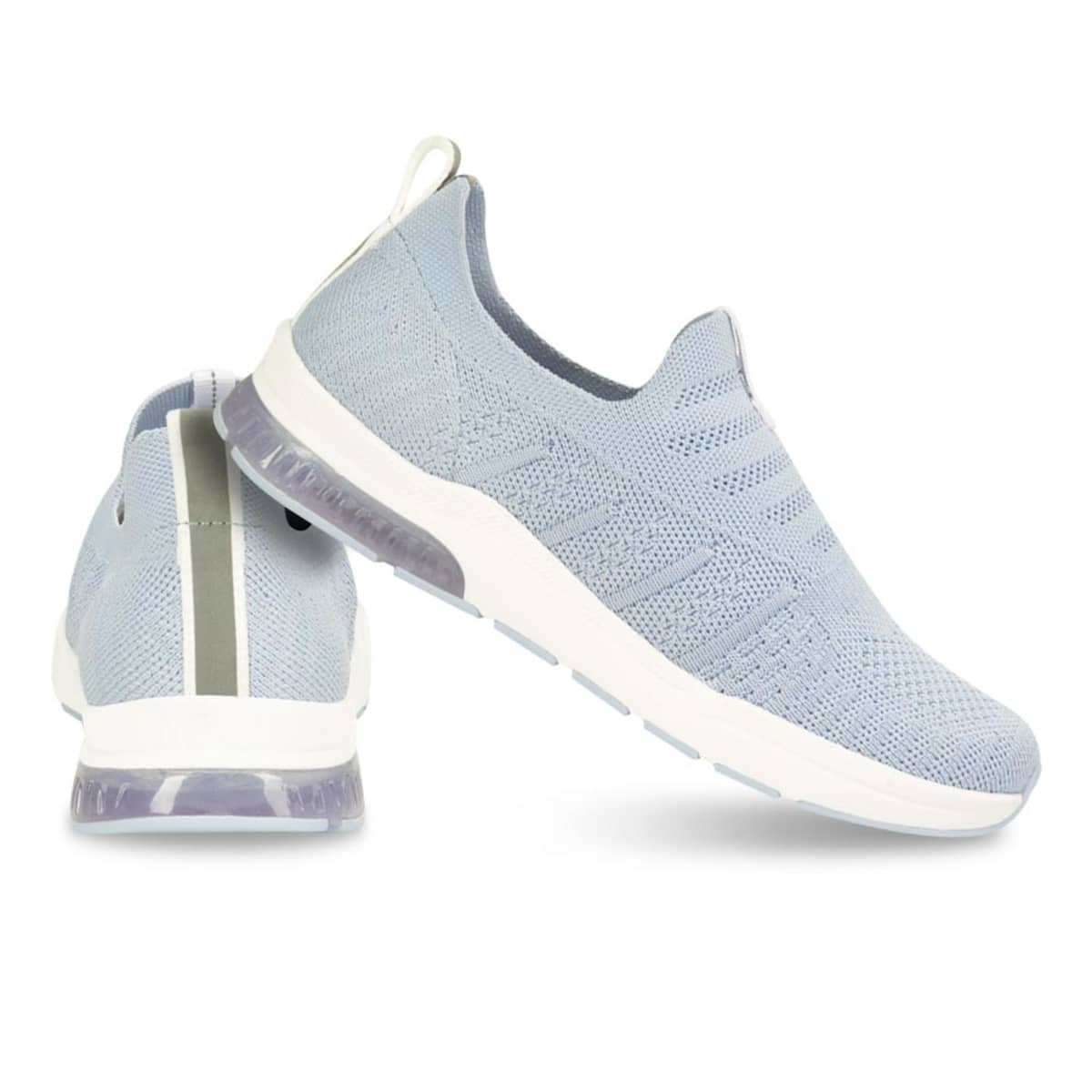 Tenis confort choclo marca Flexi, color azul cielo, ultra cómodos, mod. 1007453