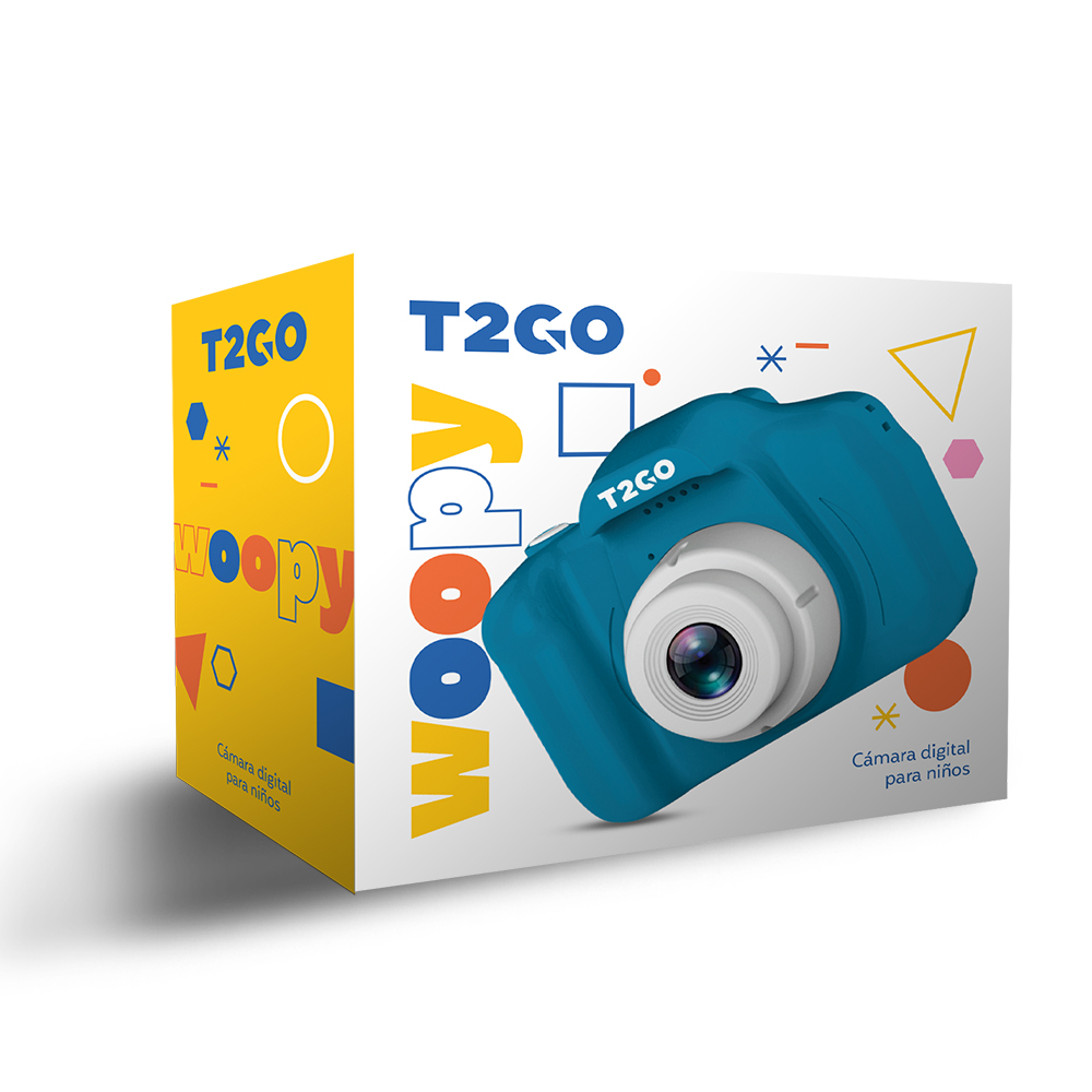 Cámara Infantil Woopy T2GO Azul