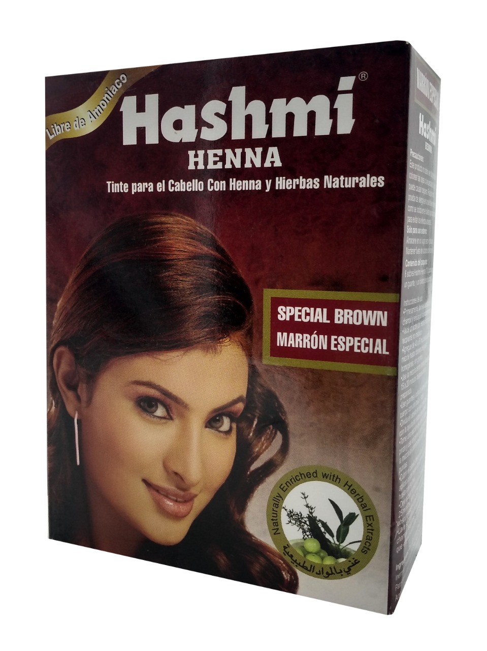 2 HENNA TINTE PARA CABELLO (CAFÉ ESPECIAL) HASHMI | LO MAS NATURAL | SIN MALTRATAR TU CABELLO |