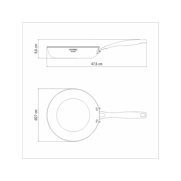 Sartén Grano Antihaderente Tramontina 26 cm
