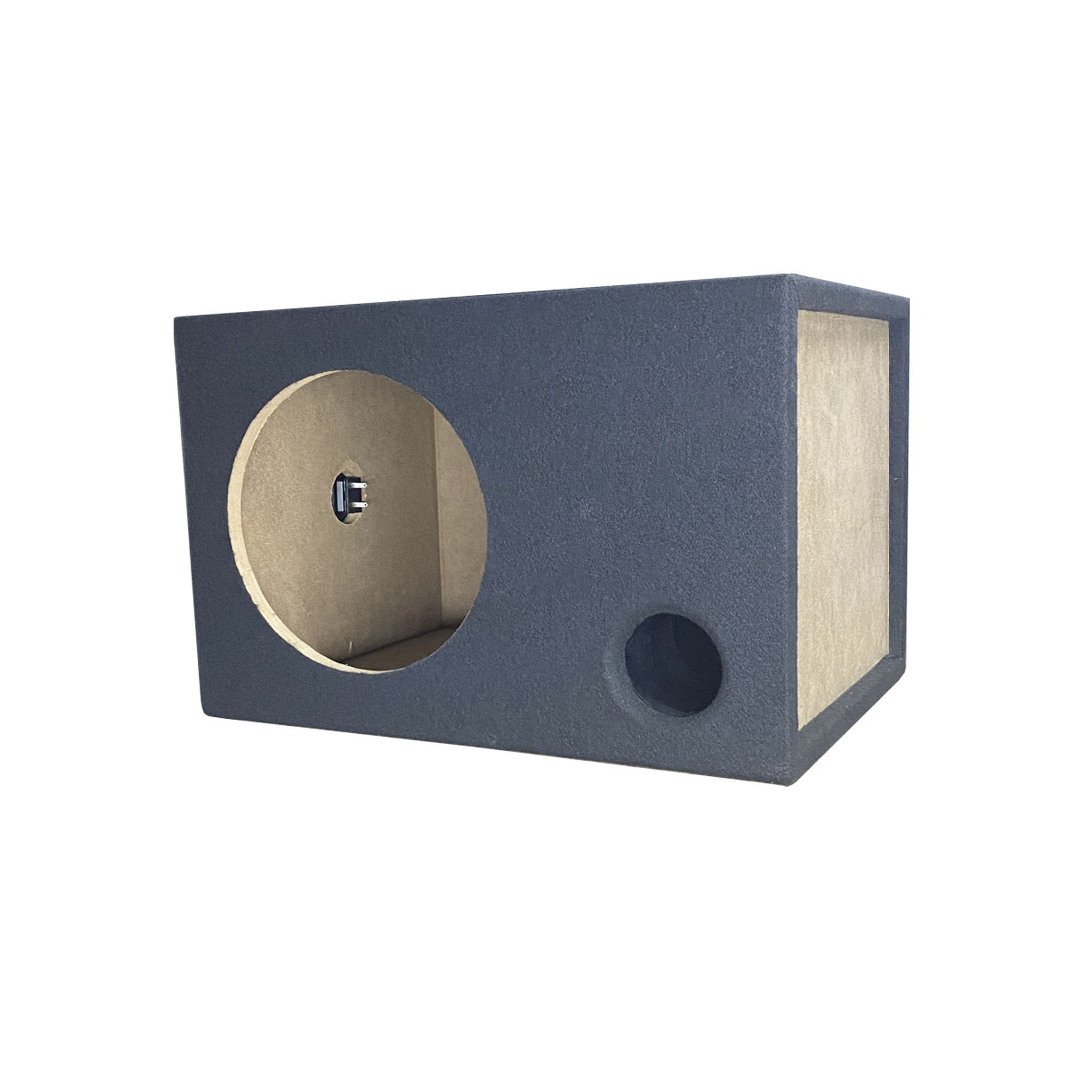Cajón Subwoofer 10 Pulgadas Mdf Tapizado Ventilado