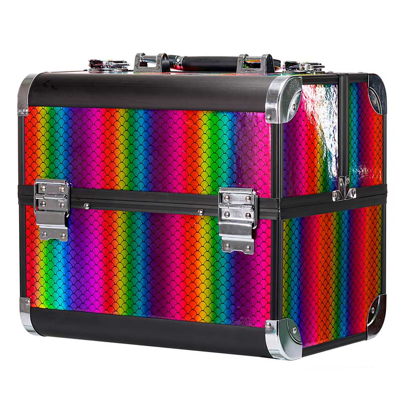 Neceser Cosmetiquera Maleta Arcoiris Organizador Mosaico 695