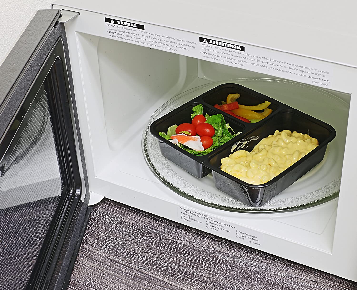 Contenedores Tuppers Meal Prep 20 Pack 36 Onzas