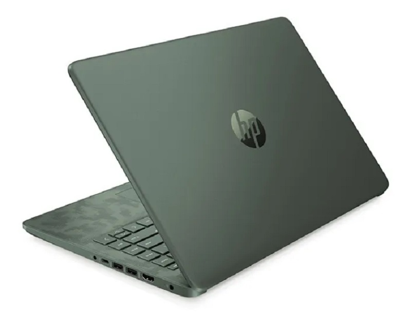 Laptop Hp Intel Core I3 1115g 8gb Ram Ssd De 256gb Win 10 , 14"HD(1366x768), Intel HD, 802.11ac+BT Verde Militar
