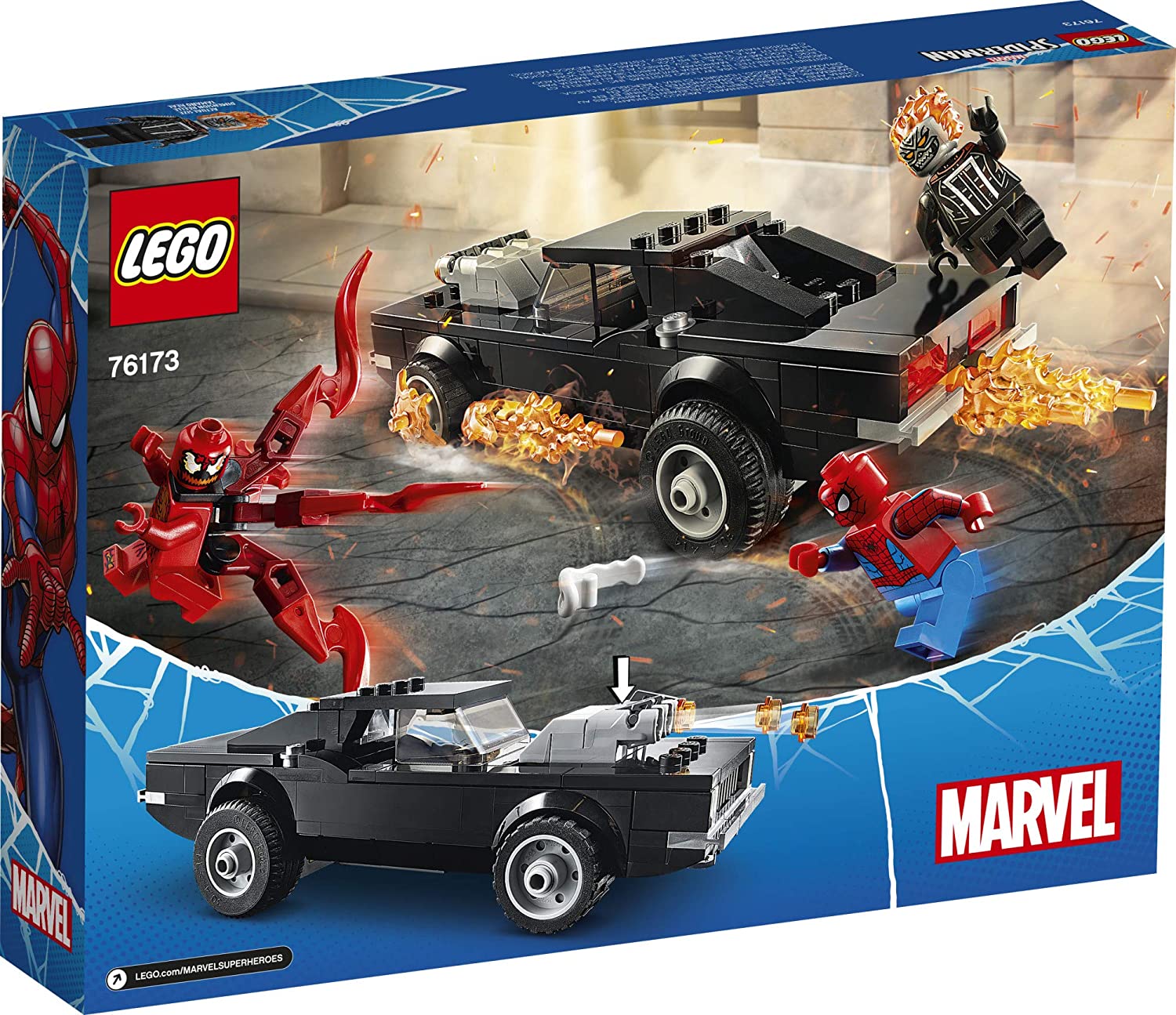 LEGO 76173 Spider-Man y el Motorista Fantasma vs. Carnage