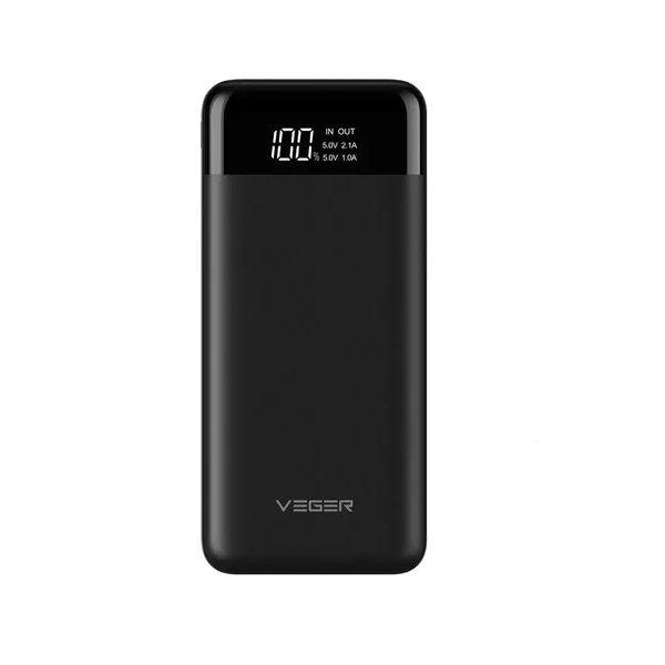 Power Bank 20000mah Carga Rápida Pila Cargador Portátil Lcd