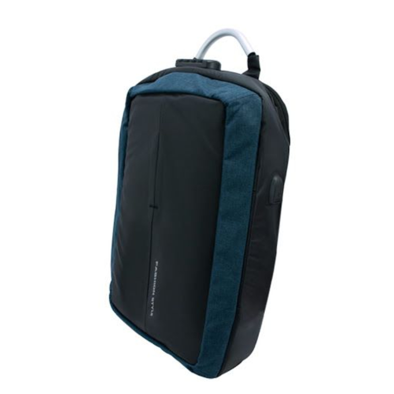 Mochila Antirrobo con Sistema de Seguridad de Combinación Resistente al Agua con Puerto USB para Powerbank / Master / WE-MOCHILA2A