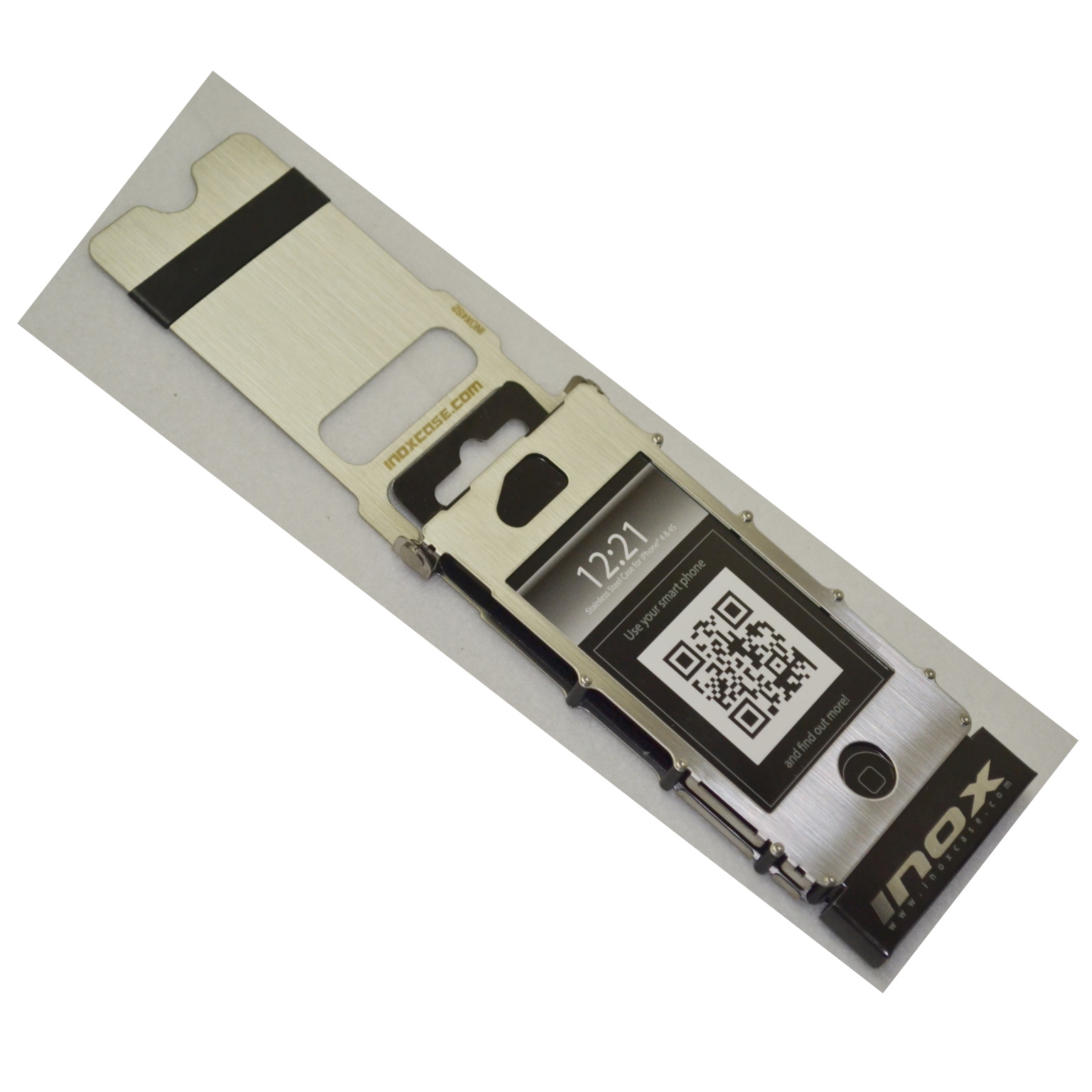 Crinox4S2 Crkt Inox Case Funda Iphone 4 Y 4S De Acero