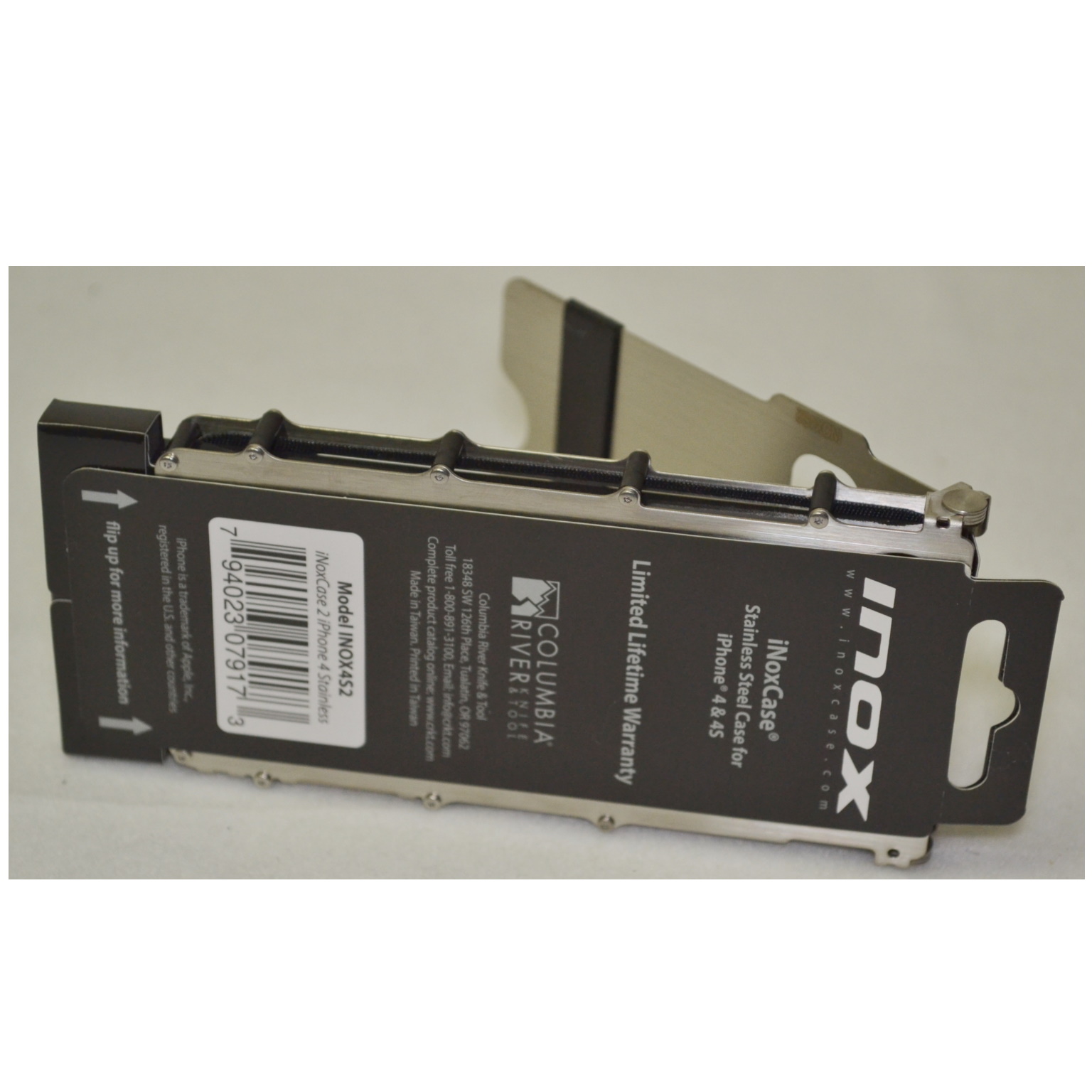 Crinox4S2 Crkt Inox Case Funda Iphone 4 Y 4S De Acero