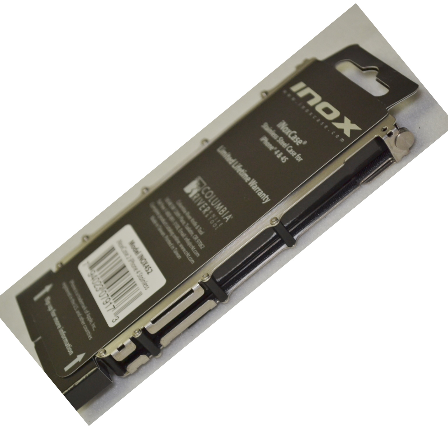 Crinox4S2 Crkt Inox Case Funda Iphone 4 Y 4S De Acero