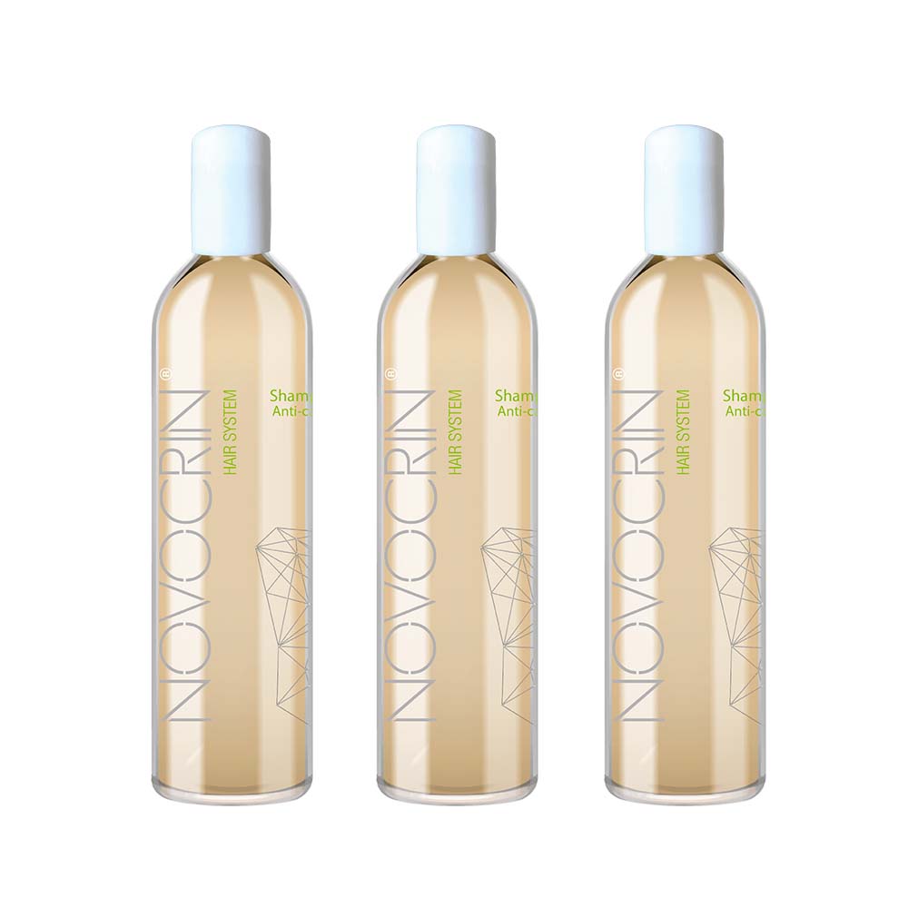 Shampoo Para Alopecia Areata Novocrin 3pzs