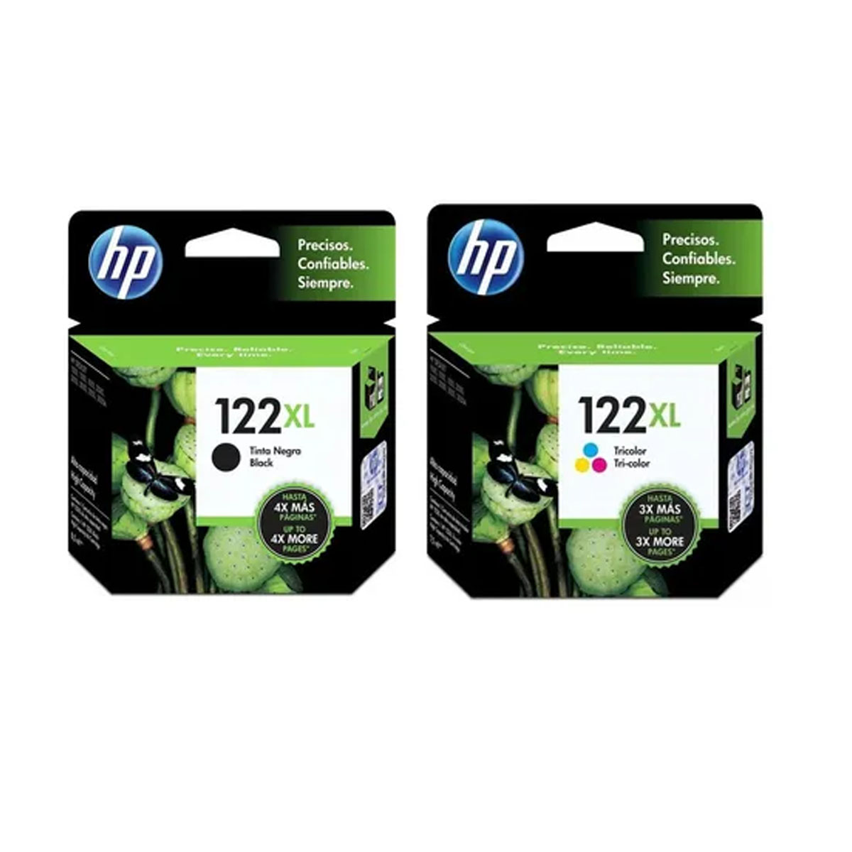 Combo 2 Cartucho Tinta Hp 122xl Negro Ch563hl Color Ch564hl