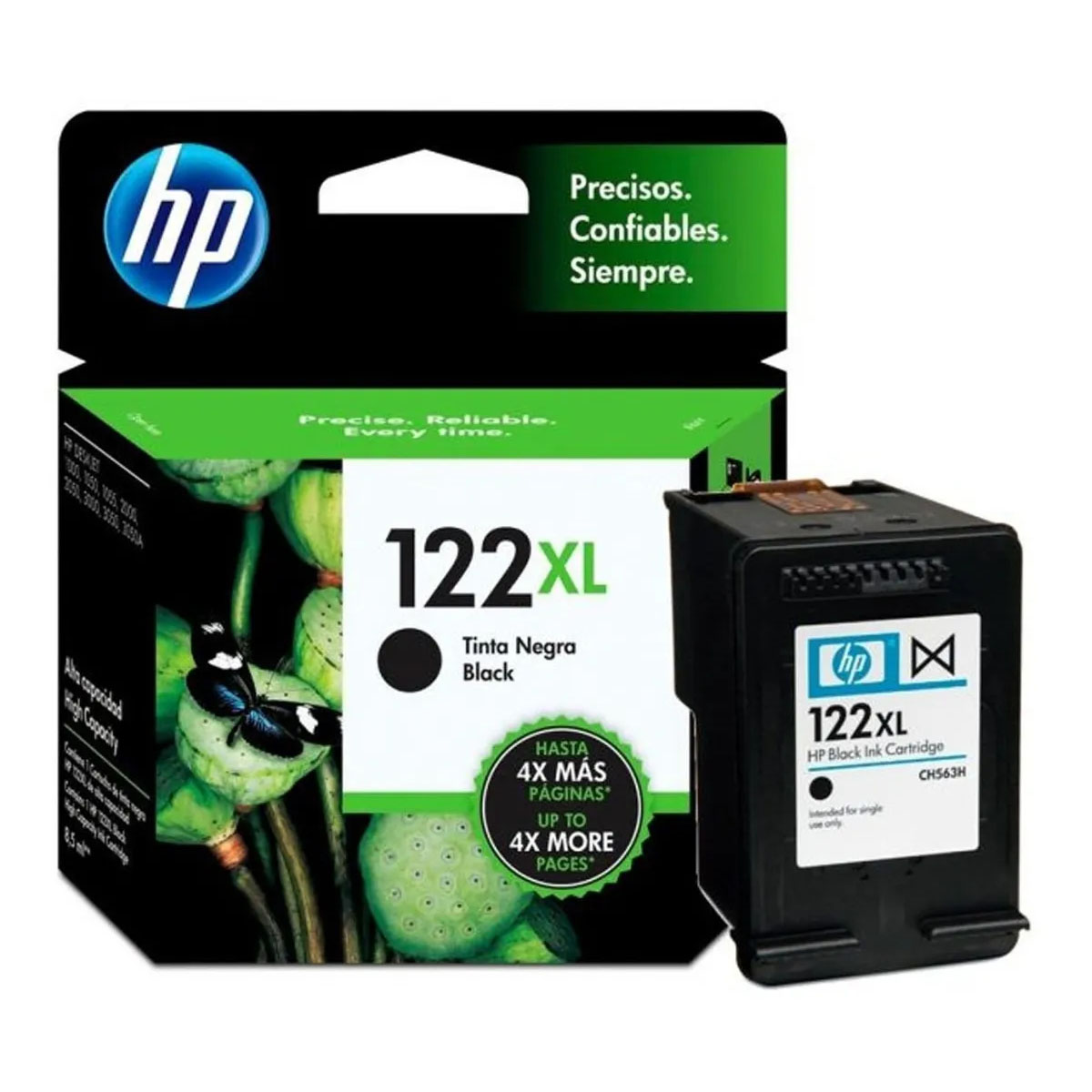 Combo 2 Cartucho Tinta Hp 122xl Negro Ch563hl Color Ch564hl