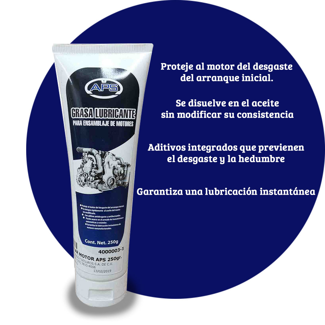 Grasa Lubricante APS para ensamblar Motor/transmisión 250G