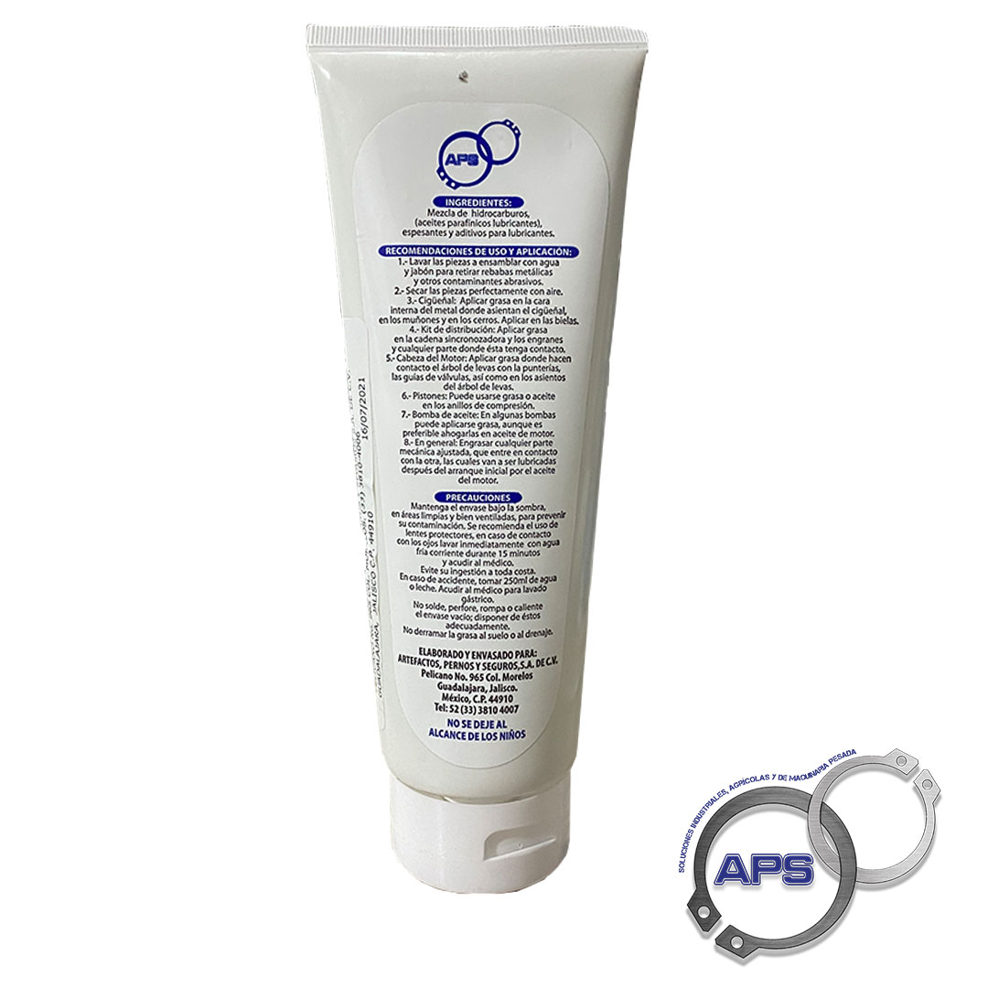 Grasa Lubricante APS para ensamblar Motor/transmisión 250G