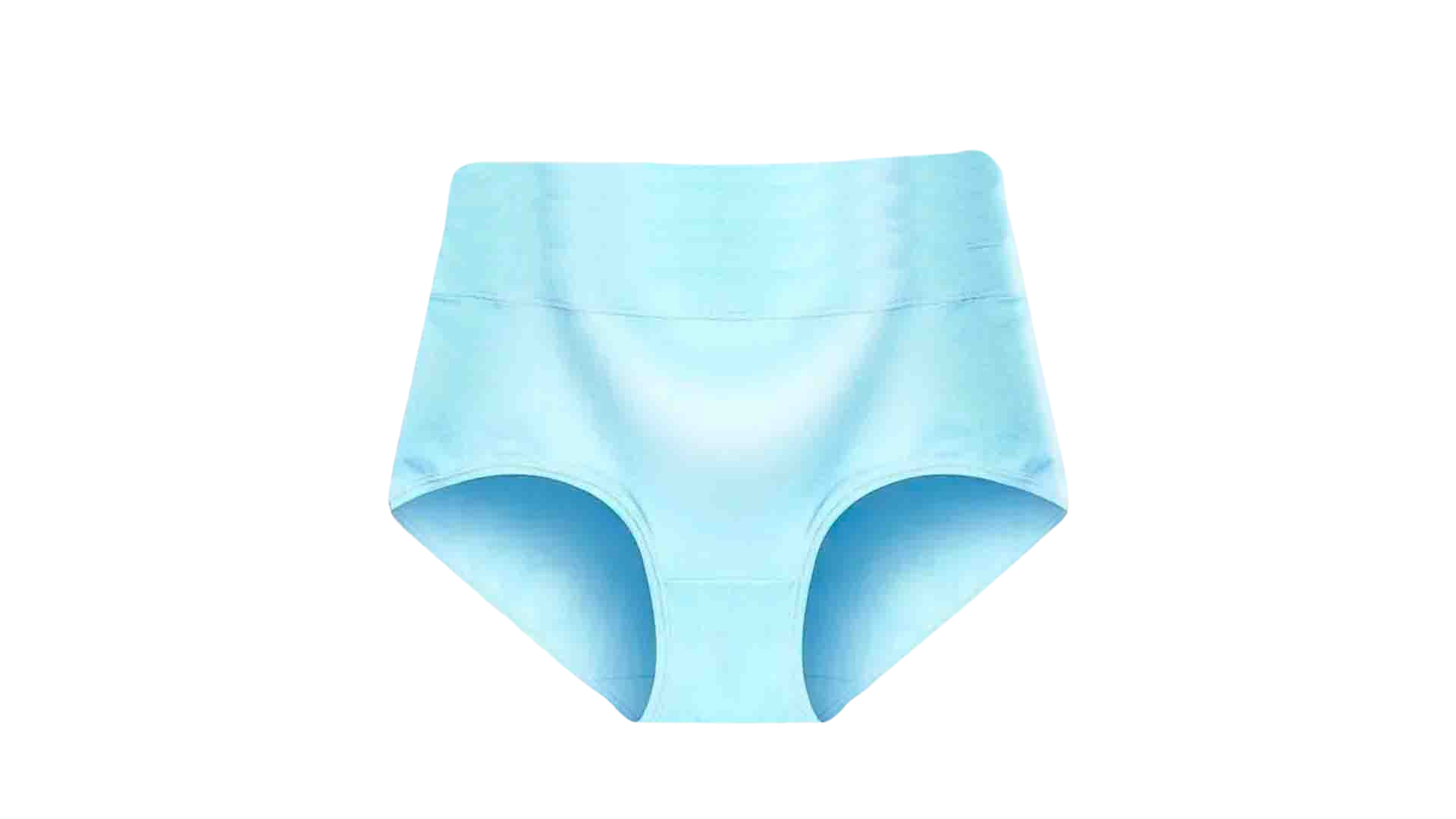 Bragas De Algodón Transpirable Para Mujer De Cintura Alta