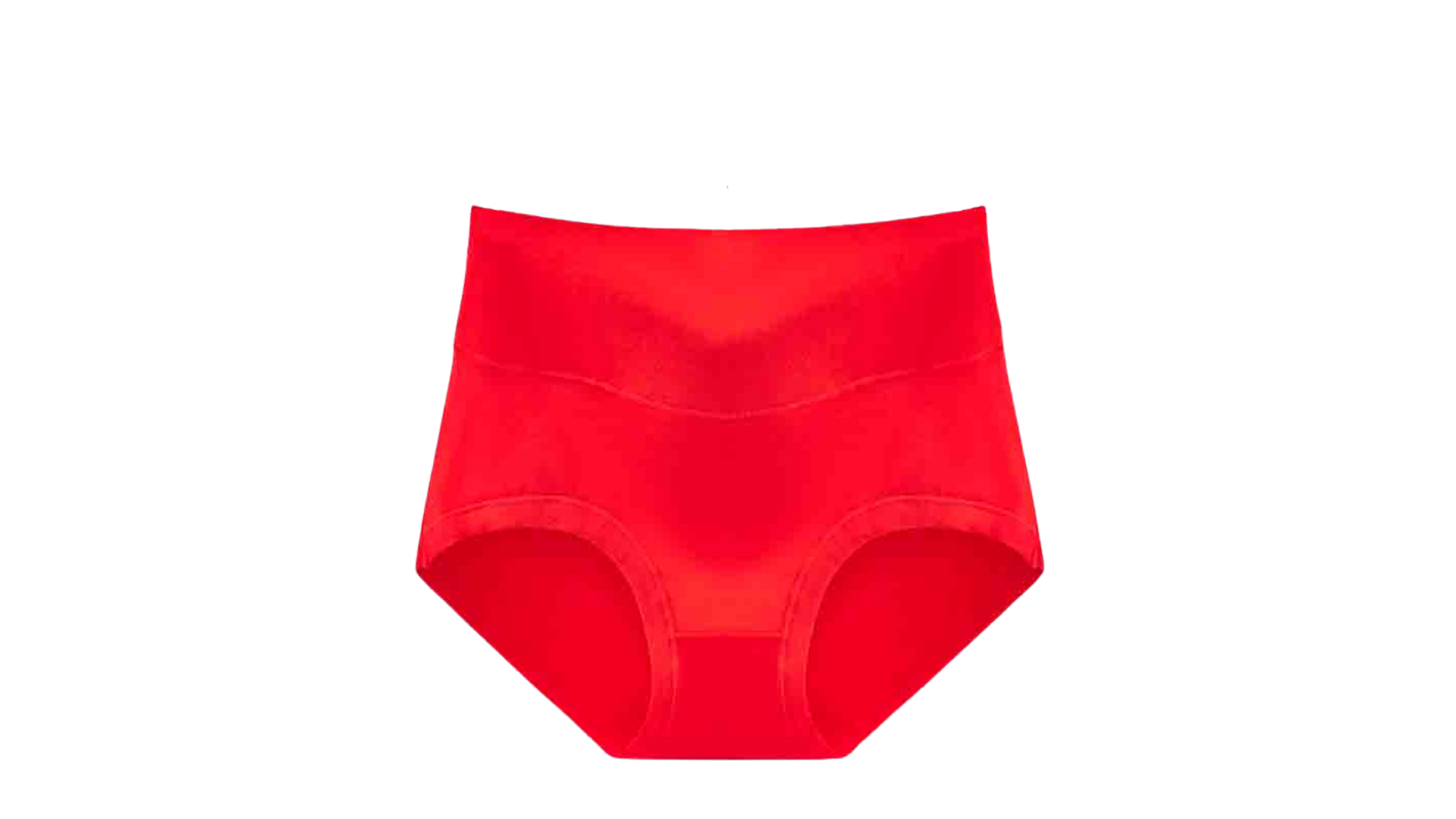 Bragas De Algodón Transpirable Para Mujer De Cintura Alta