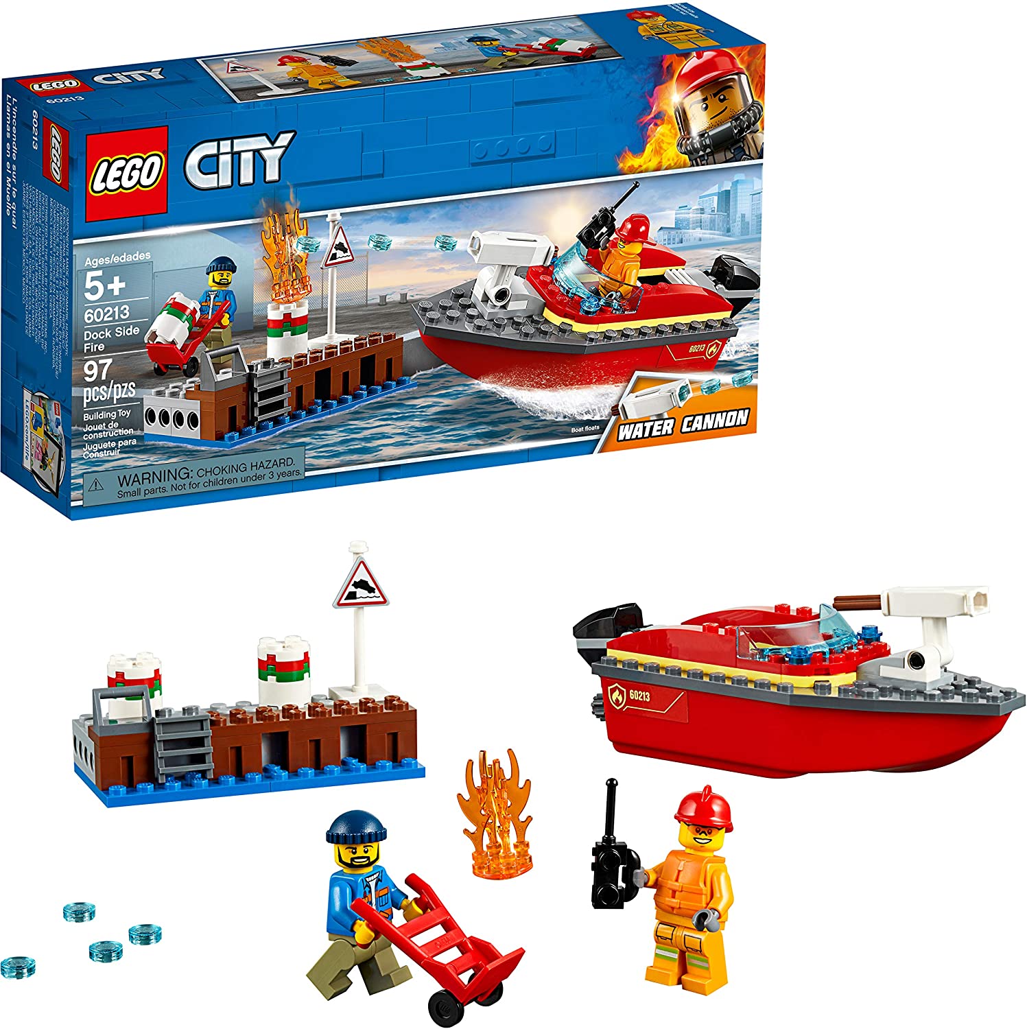 LEGO CITY 60213 Llamas en el Muelle