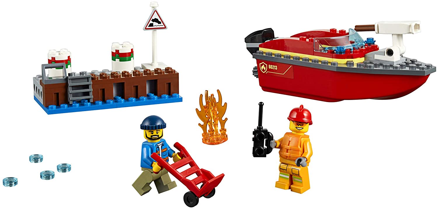 LEGO CITY 60213 Llamas en el Muelle