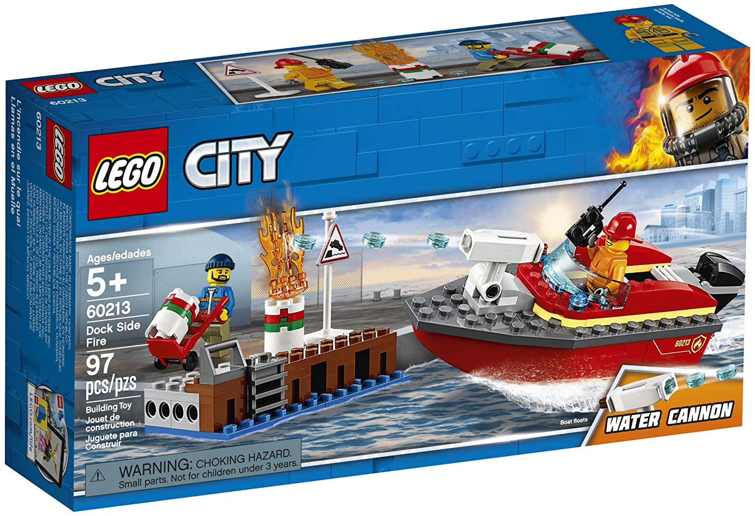 LEGO CITY 60213 Llamas en el Muelle