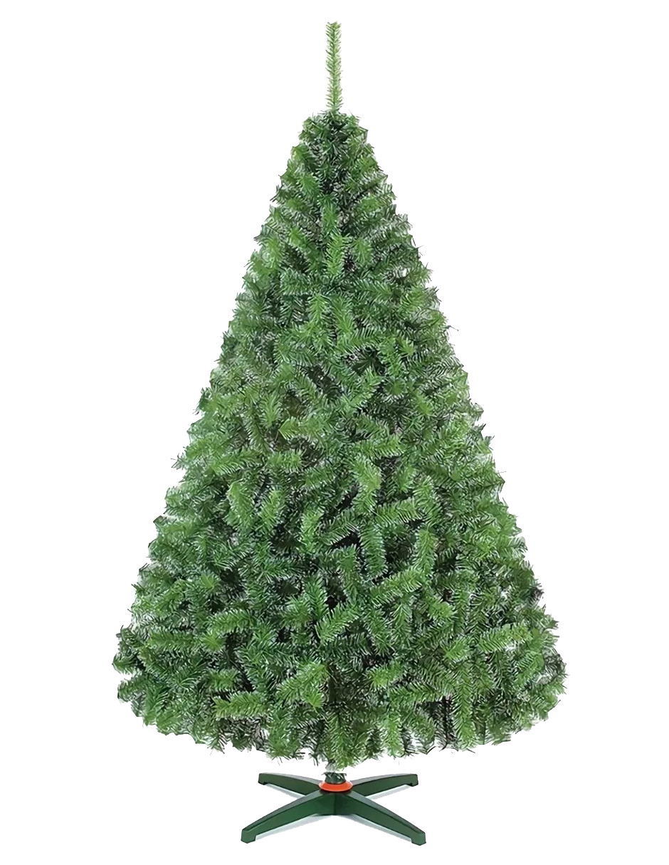 ÁRBOL NAVIDEÑO LUJO VERDE+ docena de esferas 
