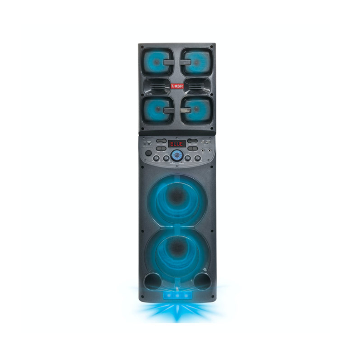 BAFLE AMPLIFICADO KAISER/MITZU KAS 8016 BLUETOOTH 7,300 W PMPO ORTY5