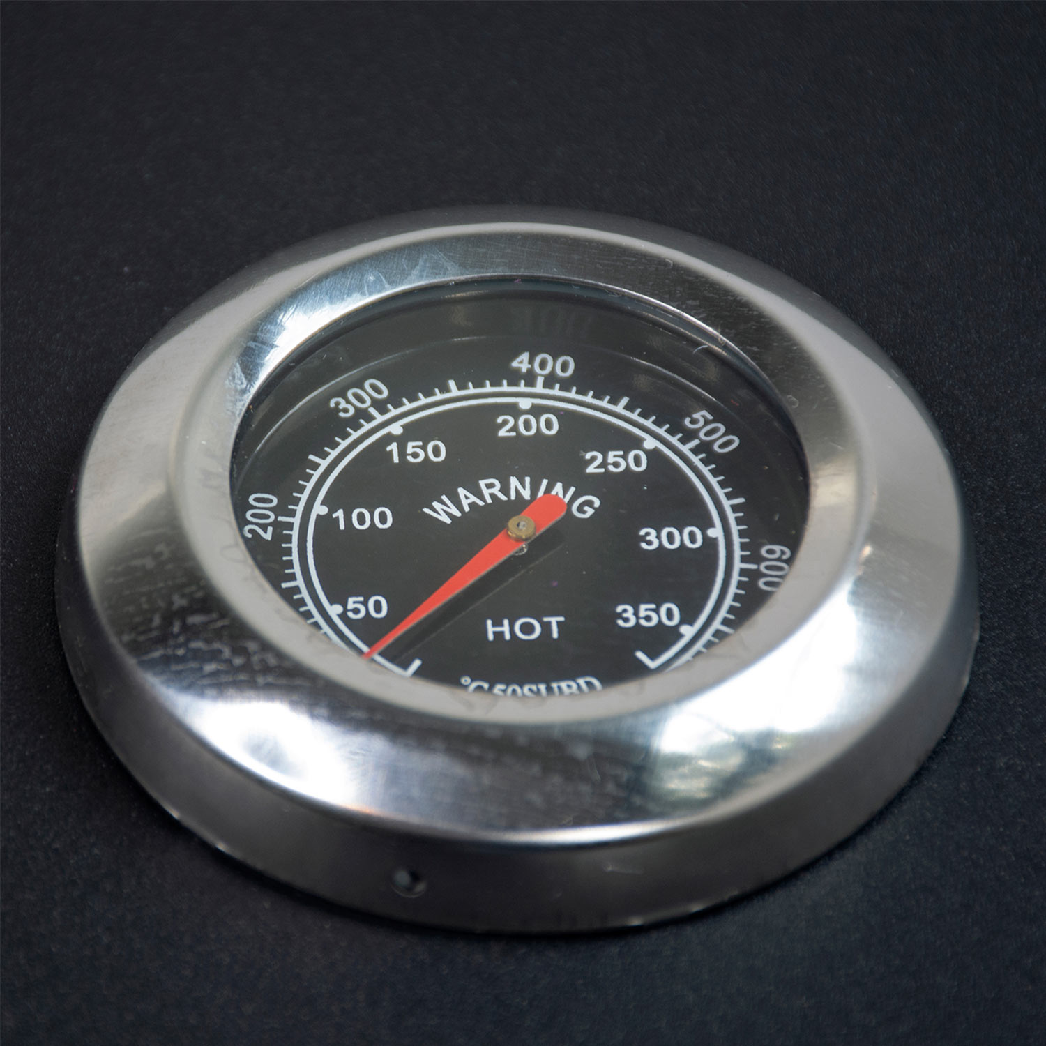 Asador Carbon 24 Pulgadas Con Parrillas Altura Ajustable Ahumador Termometro 