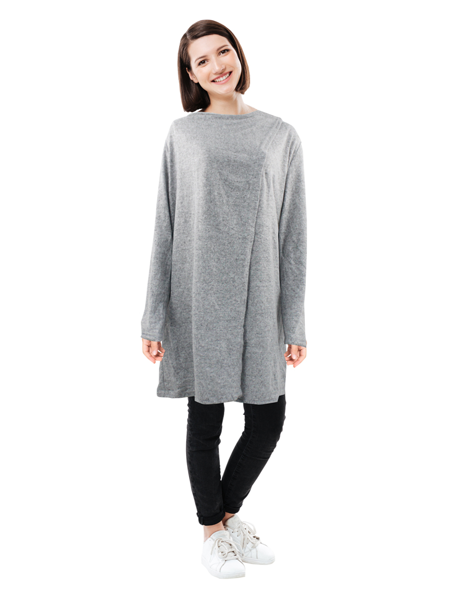 Cárdigan Moda Mujer Suéter Casual Largo Suave V-su1704