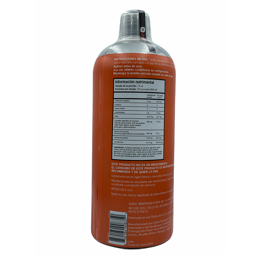  Qunol Turmeric Liquido 900 ml 