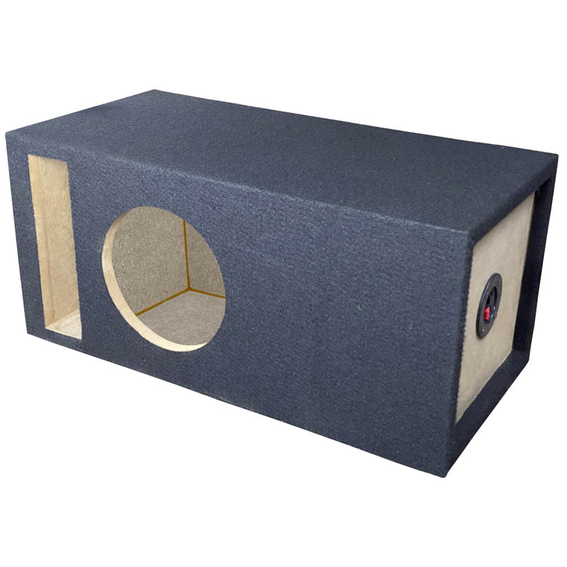 Cajon Subwoofer 8 Pulgadas Mdf Tapizado Port Laberinto