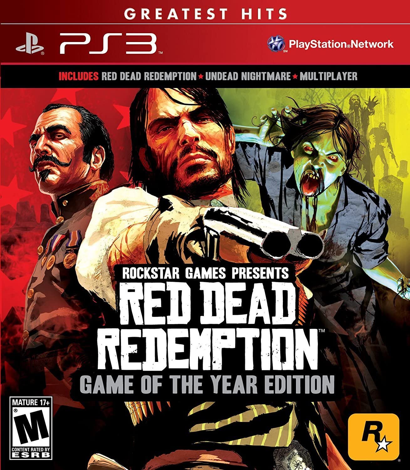 Red Dead Redemption Game Of The Year para PS3