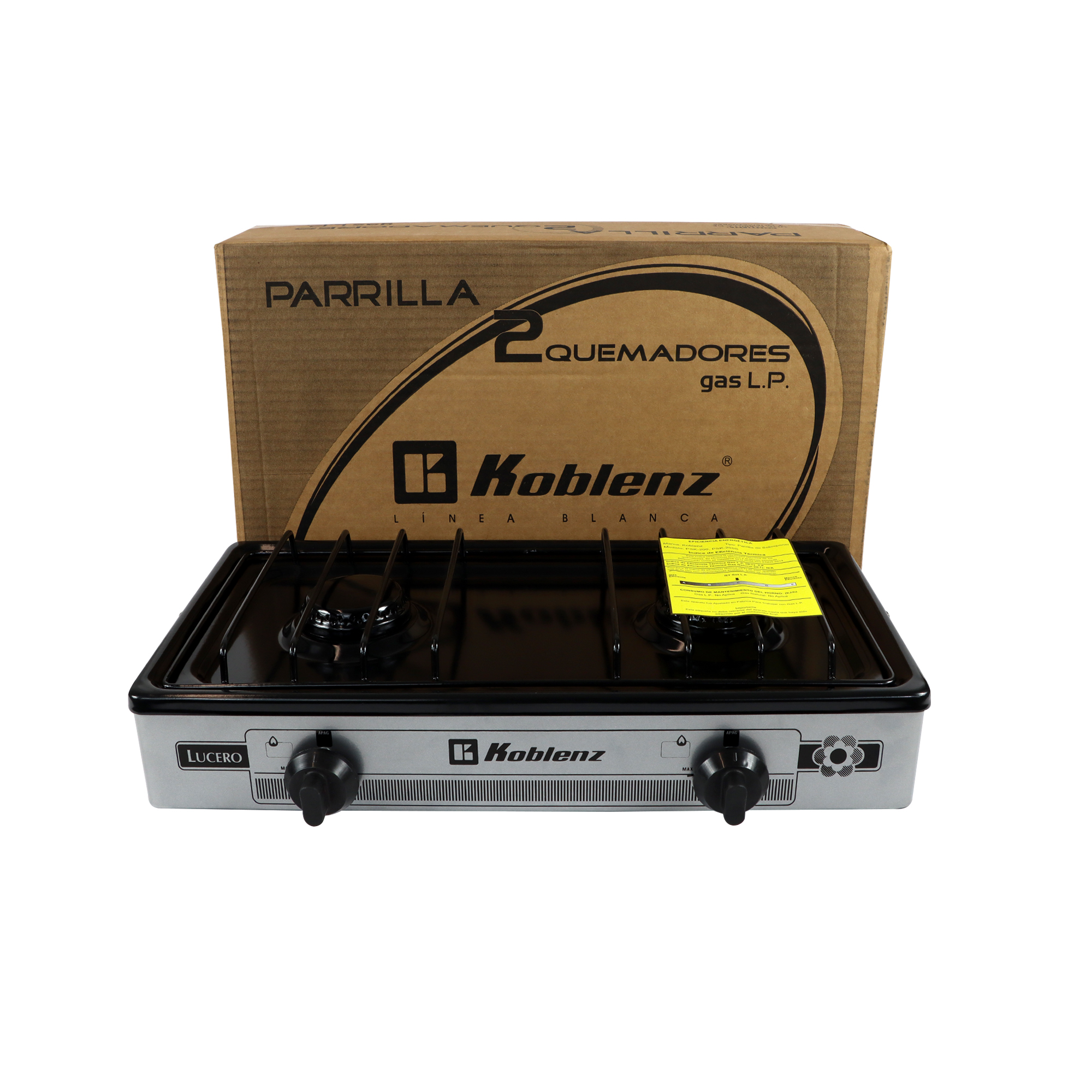 Parrilla De Gas Koblenz 2 Quemadores