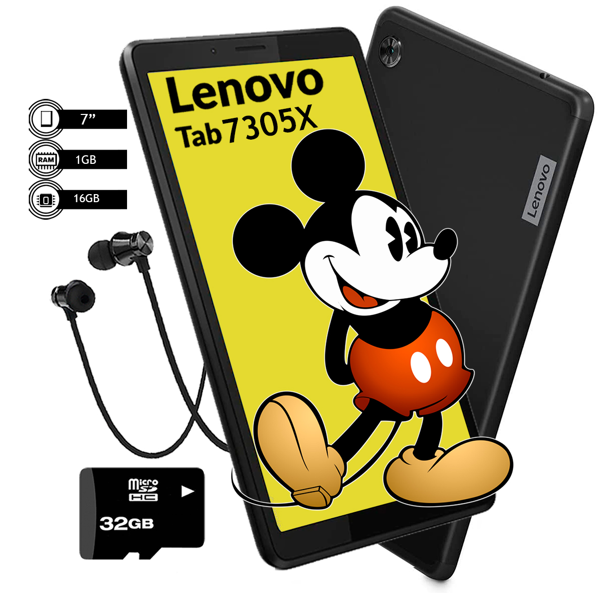 Tablet Lenovo M7 7305x Quadcore 16gb Nano Sim 7 + Microsd 32GB