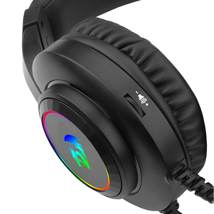Diadema Redragon Hylas H260-RGB Microfono Gaming Headset 3.5mm