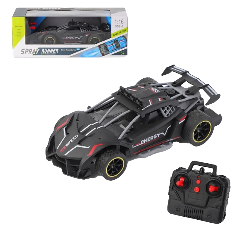 CARRO Radio Control LANZA HUMO con luces