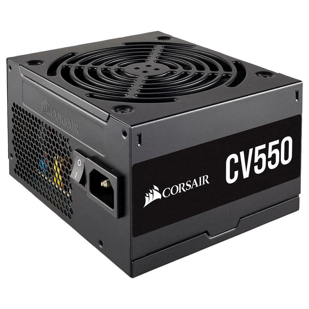 Fuente de Poder Corsair CV550 80 PLUS Bronze, 120mm, 550W