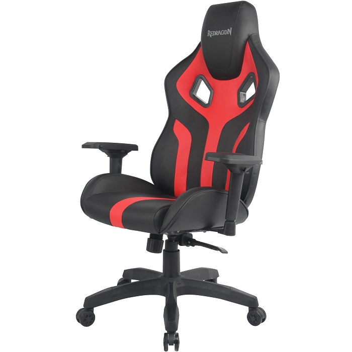 Silla Redragon Capricornus C502-BR Gaming Reclinable Negro-Rojo.