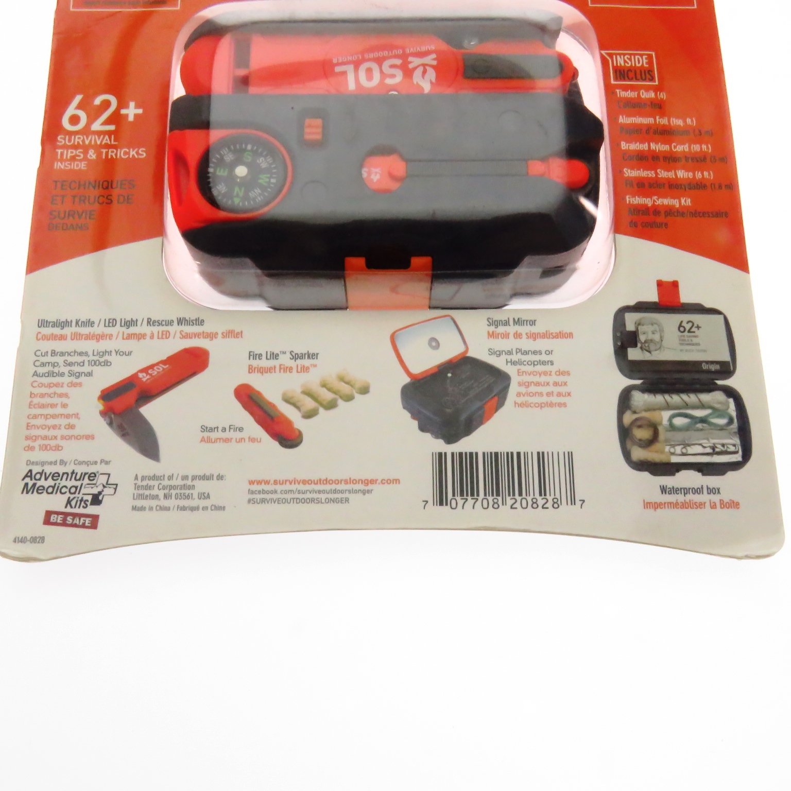 Ad0828 Adventure Medical Sol Kit De Supervivencia