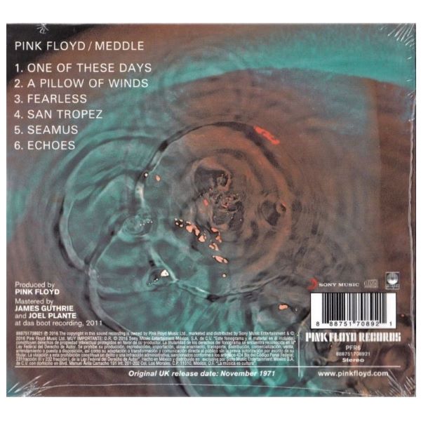 CD Pink Floyd ~ Meddle