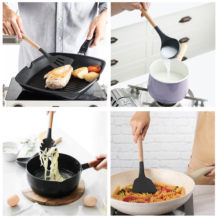 Utensilios de Cocina 23 piezas +4 Clips Selladores de Bolsa  Lo Necesito 