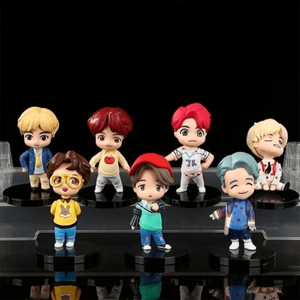 Set Bangtan Boys Grupos Figuras De Acción Bts Juguete 7 Unidades 