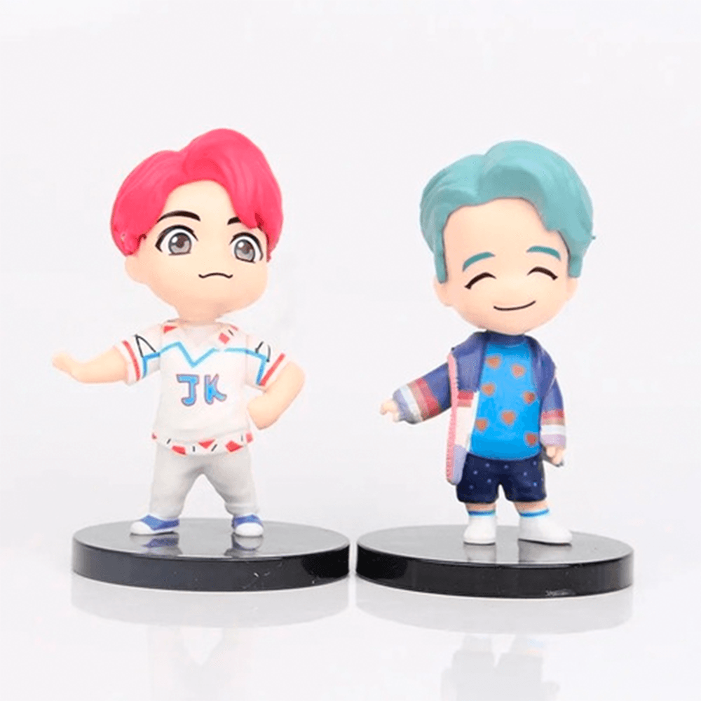 Set Bangtan Boys Grupos Figuras De Acción Bts Juguete 7 Unidades 