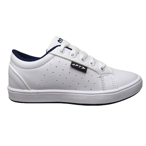 TENIS ESCOLAR URBANO BLANCO PARA NIÑO APT PREMIUM  251