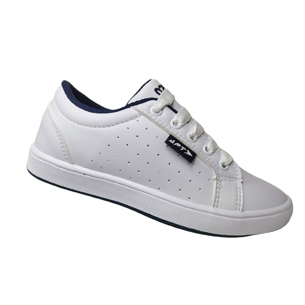 TENIS ESCOLAR URBANO BLANCO PARA NIÑO APT PREMIUM  251