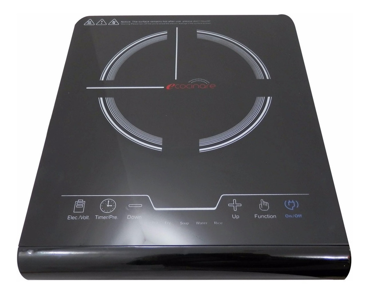 Parrilla Eléctrica De Inducción Sencilla Ecocinare Cook-01 Ahorra Energía